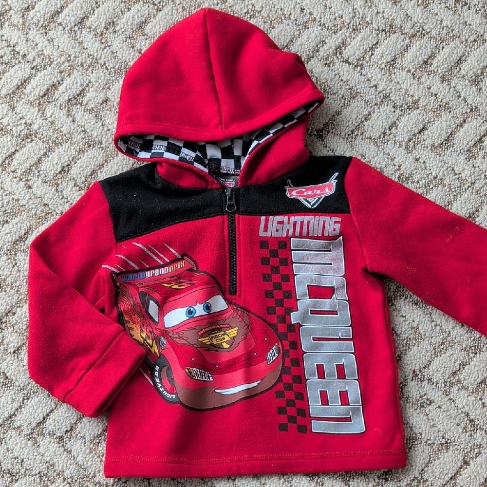 Red Lightning McQueen Hoodie